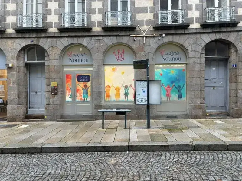 Vitrine de l'agence My Little Nounou à Rennes